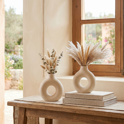 Aura Donut Vase (Pack of 2)